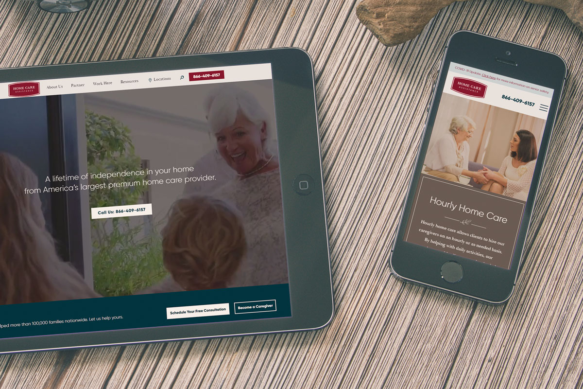 Home Care Assistance's website.